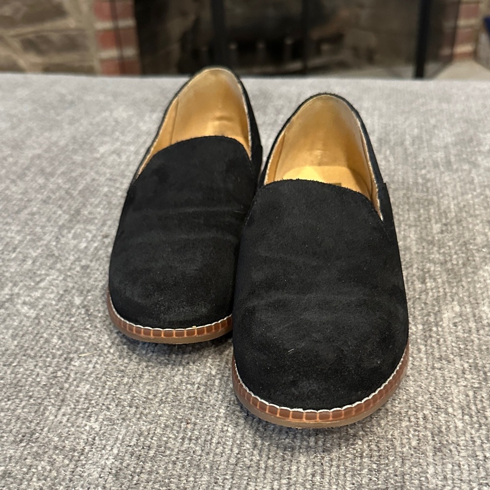 Black Suede Woman’s Loafers